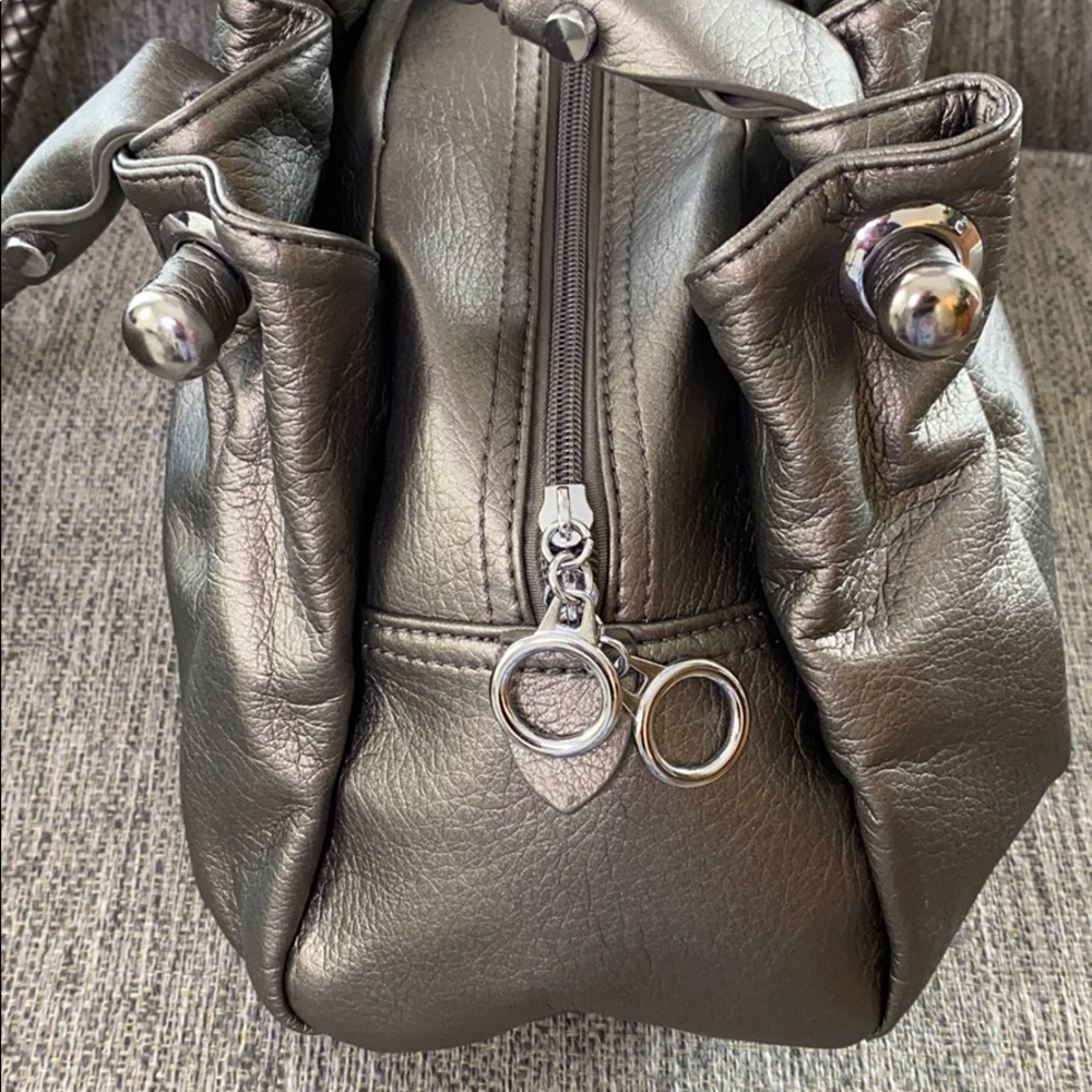 Women’s Purse Gunmetal colored 🎄 - Picture 2 of 6